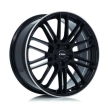 Rial Kibo W9.5 R21 PCD5x120 ET42 DIA72.6 diamond black lip polished
